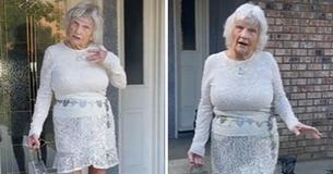 91-Year-Old Woman Shows Off Her Youthful Vigor & Legs While Dancing In Heels