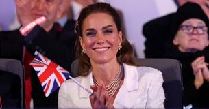 Princess Catherine Returns To Royal Garden Party After 2-Year Hiatus & Pops In Color Of The Season