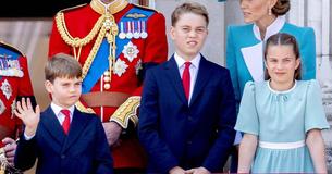 Royal Trio Prince George, Princess Charlotte & Prince Louis Bring Youthful Charm To Trooping The Colour Balcony