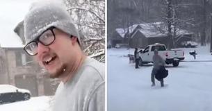 Viral Clip Inspired $45K In Donations For Delivery Man Who Battled Snowstorm For Mere $2 Tip