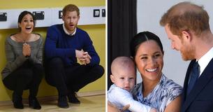 Le prince Harry et Meghan partagent de rares photos de leurs adorables enfants roux Archie et Lilibet dans le cadre d'une tradition annuelle qui fait chaud au cœur