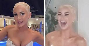 Une femme critiquée pour avoir porté une robe de mariée transparente répond à ses détracteurs et dit qu'elle n'a pas honte