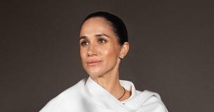 Meghan Markle Looks ‘Divine’ in Strapless White Gown While Attending an LA Fundraising Gala