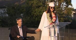 Dying Coach Fulfills His Dream by Handing Daughter Her Diploma: 'I Couldn't Be More Proud'