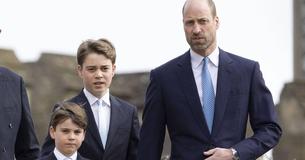 Prince George Is Almost As Tall As Prince William As Royal Kids Step Out For Easter