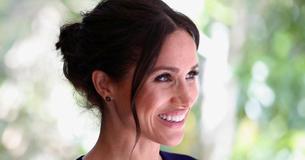 Meghan Markle giver et dejligt glimt af prins Archie og prinsesse Lilibets smukke røde hår på et sjældent billede taget i haven