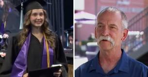 Firefighter Who Helped Deliver Baby Watches Her Graduate 22 Years Later