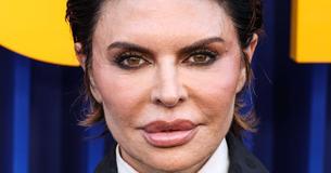 Lisa Rinna’s White-Hot Makeover Includes Towering White Hair & Theatrical Couture
