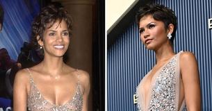 Zendaya Channels Halle Berry & Gets The Sweetest Reaction From The ‘Bond’ Star