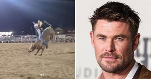 Chris Hemsworth's 14-Year-Old Daughter India Rose Won an All-Boys Bull-Riding Competition & His Reaction Was the Most Dad Thing Imaginable