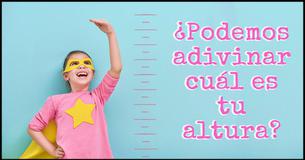 ¿Podemos adivinar tu estatura?