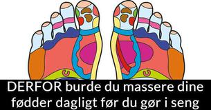 Hvem vidste, at en fodmassage før sengetiden kunne hjælpe så meget – gjorde du?