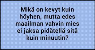 Päivän arvoitus #9: Vain joka viideskymmenes osaa ratkaista tämän 