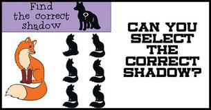 Tough Shadow Brainteaser #8: Can You Find The Correct Shadow?