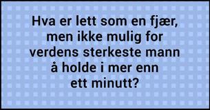 Daglig gåte #9: Bare 1 av 50 personer løser denne 