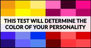 This Test Will Determine The Color Of Your Personality