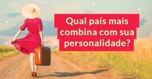 Faça este teste rápido e descubra qual país combina melhor com a sua personalidade