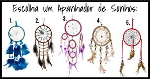  Escolha um desses apanhadores de sonhos para descobrir seus os fantásticos traços da sua personalidade  
