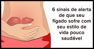 6 sinais de que um estilo de vida pouco saudável está afetando seu fígado 