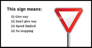 Research Shows Only People With Superior Memory Can Pass A Basic Road Signs Test