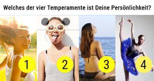 Welches der vier Temperamente ist Deine Persönlichkeit?