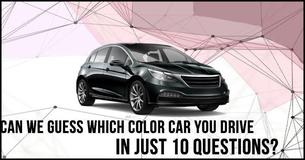 Can We Guess What Colour Car You Drive In Just 10 Questions?