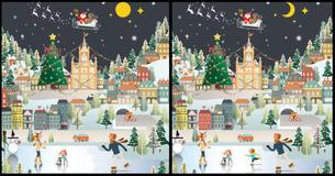 Only 1 Out Of 10 People Can Spot All The Differences In This Beautiful Christmas Scene  #1