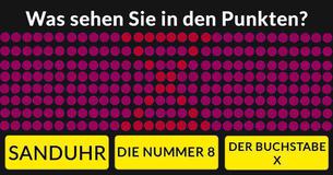 Was Sie in den Punkten sehen, kann Ihre wahre Persönlichkeit enthüllen