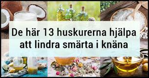 Upplever du smärta i knäna? Här är 13 huskurer som kan hjälpa 