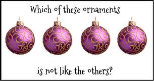 Can You Find The Odd Christmas Ornament? 2/15