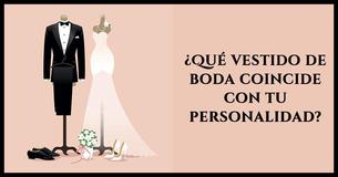 ¿Qué vestido de boda coincide con tu personalidad?