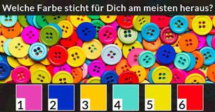 Was sagt es über Dich aus, wie Du diese Farben siehst?