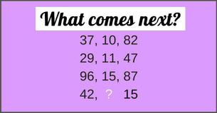 Number Sequence Brainteaser #7: How Quickly Can You Solve This
