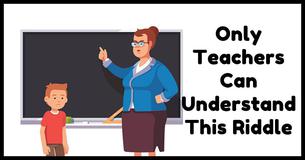 Only Teachers Can Solve The Seven Cats Riddle