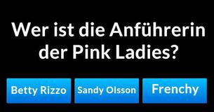 Kennst Du die Namen von allen "Grease" Charakteren?