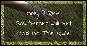 Only A Real Southerner Will Get 100% On This Quiz 