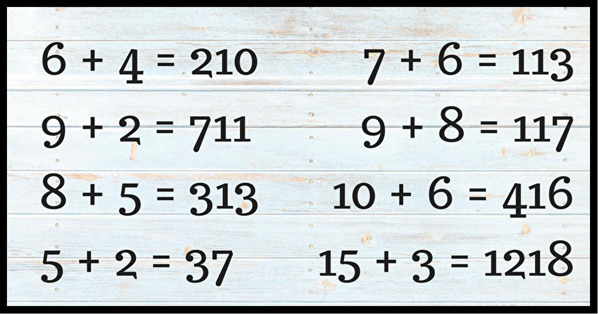 Only A GENIUS Will Understand This Math Problem