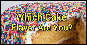 Which Cake Flavor Are You?