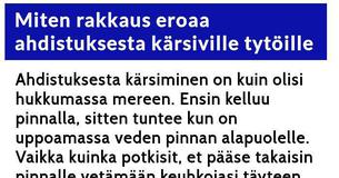 Miten rakkaus eroaa ahdistuksesta kärsiville tytöille