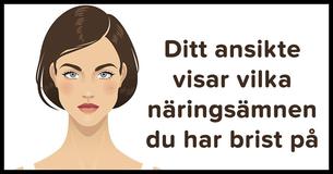 5 sätt att avgöra om du har näringsbrister som står skrivna över hela ditt ansikte