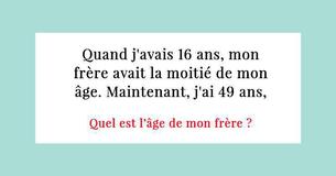Défi du jour pour tester ton intelligence