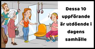 10 beteenden du lärt dig som barn inte lär sig idag