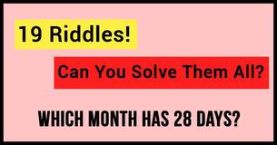 Can You Outsmart These 19 Tough Riddles?