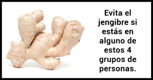 El jengibre puede ser peligroso si tienes estas enfermedades