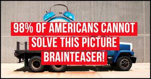 Picture Brainteaser #3 - 98% Of Americans Cannot Solve This Picture Brainteaser 