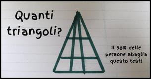 Quanti triangoli riuscirai a trovare in questo rompicapo impegnativo?