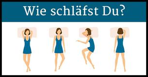Was sagt Ihre Schlafposition über Sie aus?