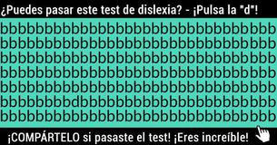 ¿Puedes Pasar Este Test de Dislexia?