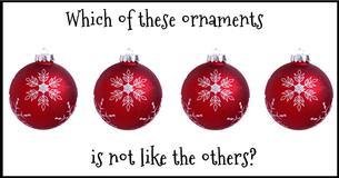 Can You Find The Odd Christmas Ornament? 9/15
