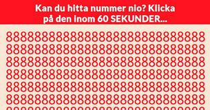 Fantastiskt Test För Att Se Hur Bra Du Är På Att Fokusera  Bara En Person Av Totalt 96 Personer Kan Klara Detta Testet. Klarar Du Detta?